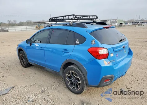 2016 Subaru Crosstrek Premium z USA, uszkodzony, nr VIN JF2GPABC5G8283418